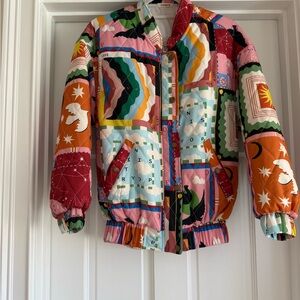 Sundayup Colorful Puffer Jacket